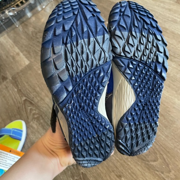 New Merrell Trail Glove 7 A/C Sneakers Kids Blue and Green Shoes - Picture 9 of 9